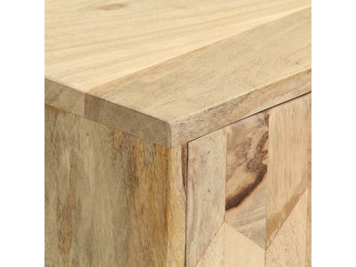 vidaXL Komoda, 75x35x75 cm, lite drewno mango Płyta MDF Głębokość 35 cm Pomieszczenie Salon Szerokość 105 cm Styl Vintage