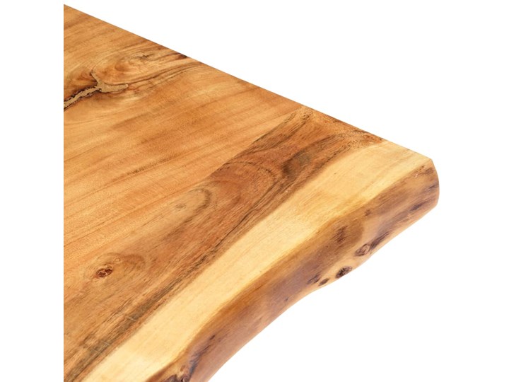 vidaXL Blat, lite drewno akacjowe, 58x(50-60)x2,5 cm Kategoria Blaty kuchenne Kolor Brązowy