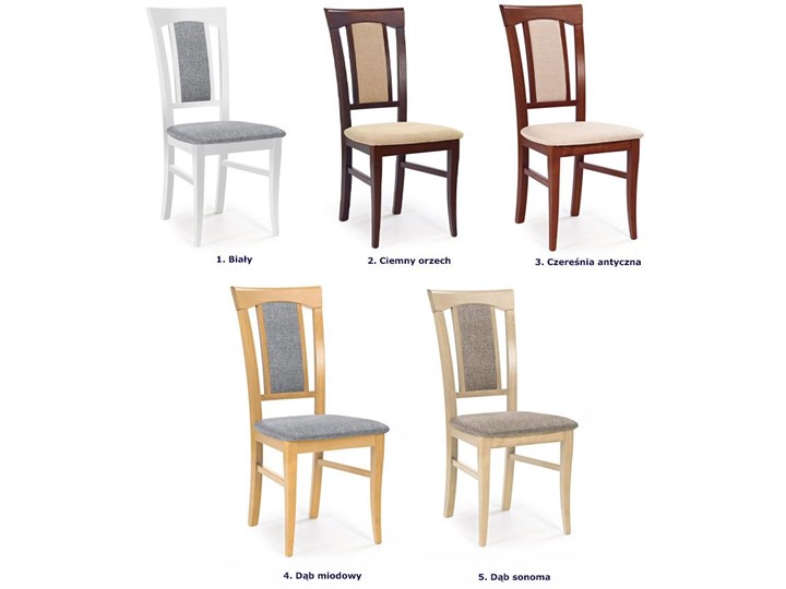 Krzesło drewniane Rumer - czereśnia antyczna Drewno Wysokość 96 cm Pomieszczenie Jadalnia Szerokość 46 cm Kategoria Krzesła kuchenne