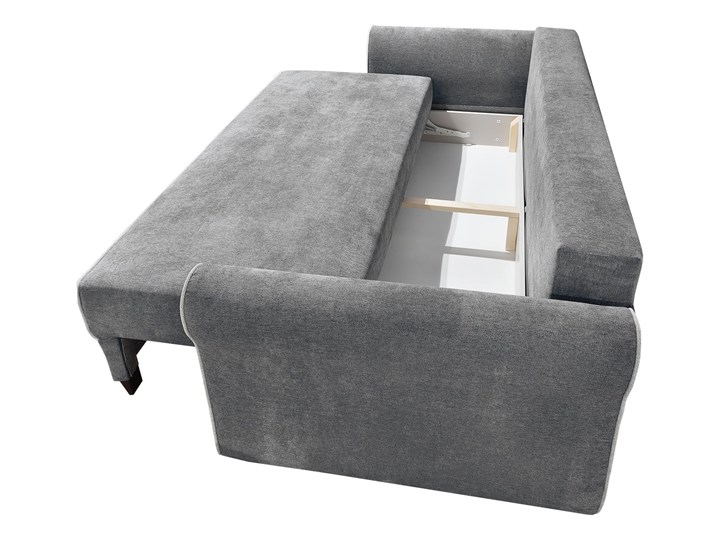 Sofa NEW YORK z funkcją spania Wielkość Trzyosobowa Stała konstrukcja Kolor Szary