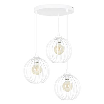 WALOR 3 WHITE PREMIUM zwis sufitowy wiszący regulowany biały LOFT