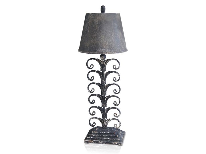Lampa stołowa Lampa nocna Wysokość 86 cm Lampa z abażurem Lampa dekoracyjna Kolor Szary