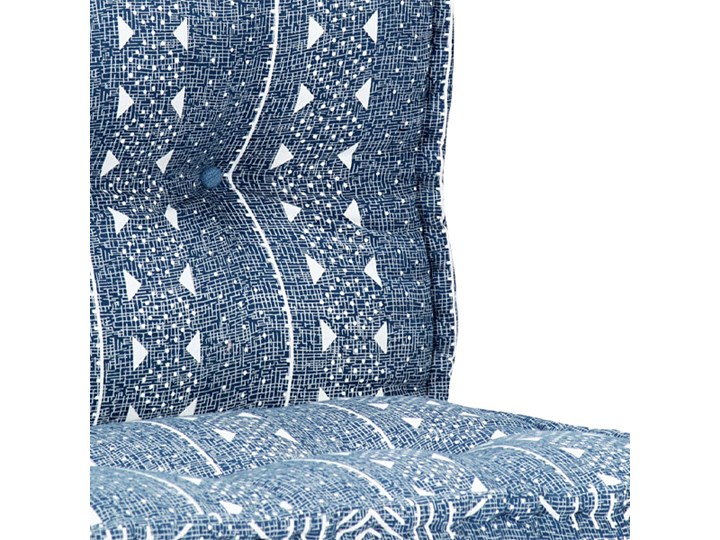 Kwadratowa piankowa sofa Gina - niebieska Kolor Kategoria Sofy ogrodowe