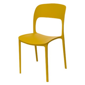 SELSEY Krzesło Ferjes żółte