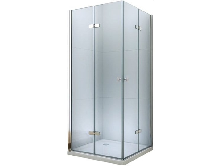 VELDMAN KABINA PRYSZNICOWA OSLO (DUO) - ROZMIAR DO WYBORU Szerokość 70 cm Narożna Wysokość 195 cm Kwadratowa Kolor Szary