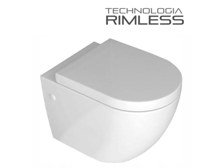 VELDMAN MISA WC RIMLESS VERA + DESKA WOLNOOPADAJĄCA Wisząca Kategoria Miski WC
