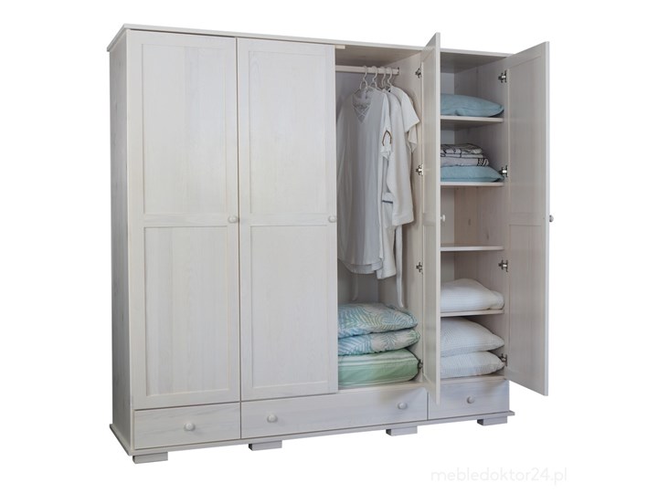 Szafa czterodrzwiowa 200 Modern drewniana Wysokość 195 cm Głębokość 60 cm Drewno Szerokość 202 cm Wysokość 202 cm Kolor Beżowy Ilość drzwi Czterodrzwiowe
