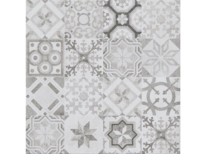 Gres szkliwiony CONCRETE STYLE szary inserto mat 42x42 gat. I
