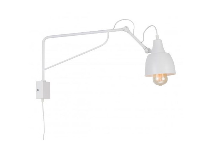 Metalowy kinkiet Spider Short z wtyczką do gniazdka Biały Lampa LED Żyrandol Lampa pająk Stal Kategoria Lampy wiszące