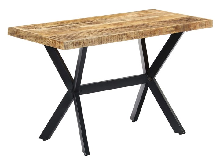 Stół z drewna mango Kalis 2X – jasnobrązowy Długość 90 cm  Szerokość 90 cm Długość 180 cm  Wysokość 76 cm Drewno Rozkładanie