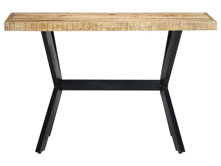 Stół z drewna mango Kalis 2X – jasnobrązowy Szerokość 90 cm Drewno Długość 180 cm  Wysokość 76 cm Długość 90 cm  Styl Vintage
