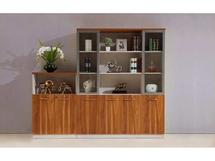 Nowoczesna szafa biurowa EVOLUTIO C108 Rodzaj frontów Mat Głębokość 40 cm Szerokość 160 cm Płyta laminowana Płyta MDF Wysokość 200 cm Styl Nowoczesny