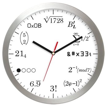 Zegar ścienny Atrix AL02M2 dla matematyka
