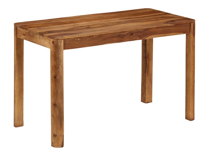 Drewniany brązowy stół - Sierra 2X Drewno Długość 60 cm Szerokość 60 cm Długość 120 cm  Wysokość 76 cm Styl Vintage Kategoria Stoły kuchenne