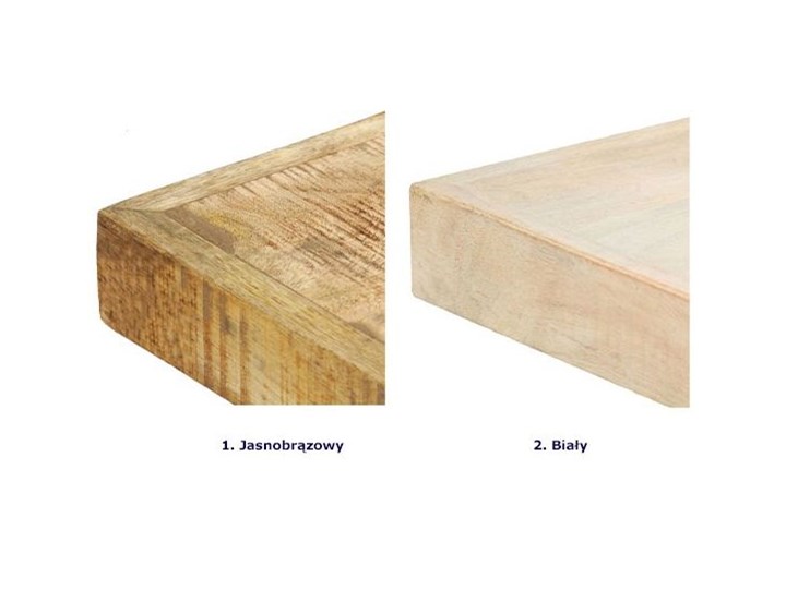 Stół z drewna mango Kalis 6X – jasnobrązowy Długość 200 cm  Szerokość 100 cm Drewno Wysokość 75 cm Styl Vintage