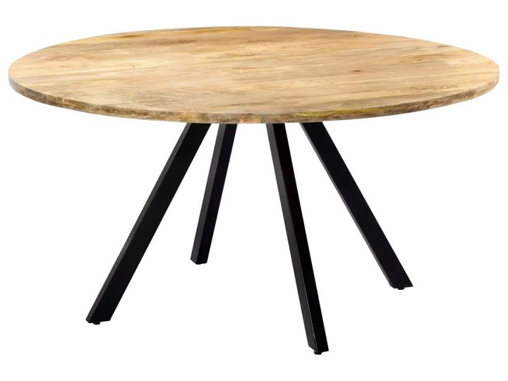 stół okrągły drewniany waren – brązowy Drewno Rozkładanie