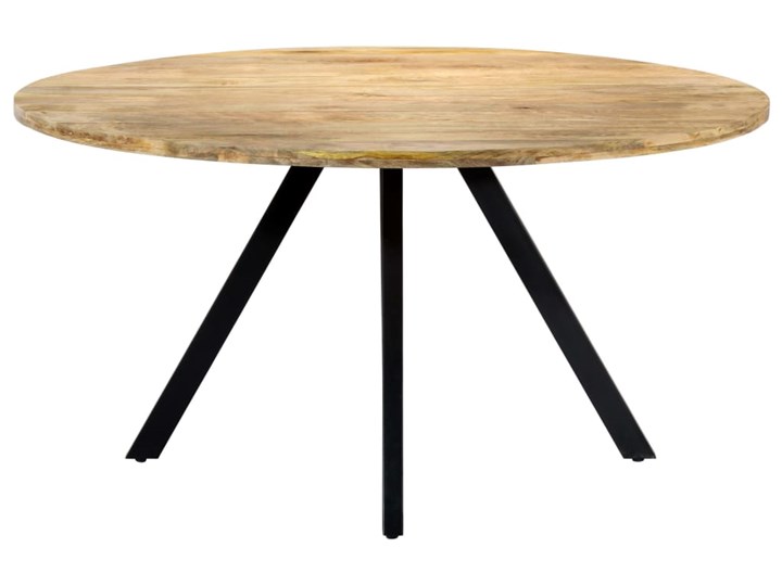 stół okrągły drewniany waren – brązowy Drewno Rozkładanie