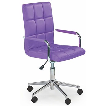 Fotel młodzieżowy Amber 2X - fioletowy