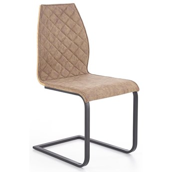 Krzesło industrialne Alsen - brązowe