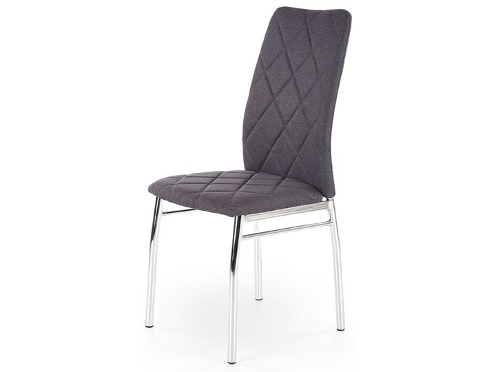 Krzesło pikowane Rankin - ciemny popiel Szerokość 43 cm Wysokość 97 cm Kategoria Krzesła kuchenne