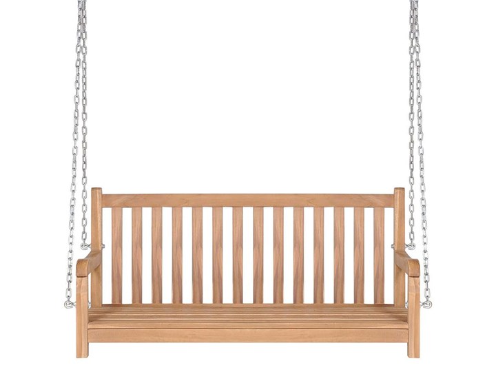 Drewniana huśtawka Paloma - Teak Materiał stelaża Drewno