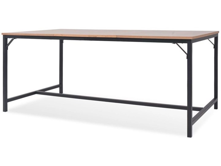 Stół do jadalni z jesionu Kenzi – jasnobrązowy Wysokość 76 cm Szerokość 90 cm Długość 180 cm Drewno Kategoria Stoły kuchenne