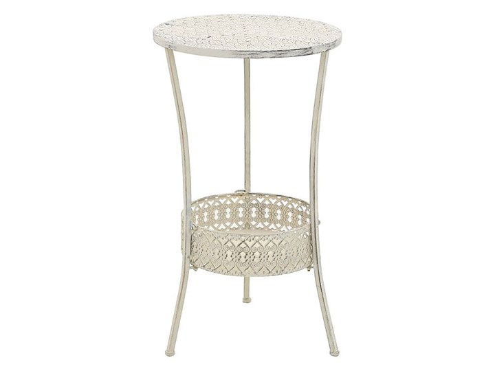 Romantyczny stolik vintage Marin - biały Wysokość 77 cm Kategoria Stoliki i ławy