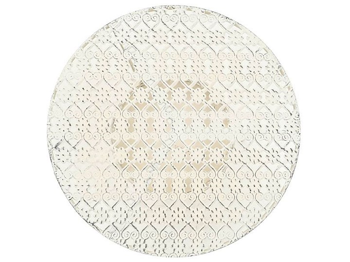 Romantyczny stolik vintage Marin - biały Kształt blatu Okrągłe Wysokość 77 cm Kategoria Stoliki i ławy