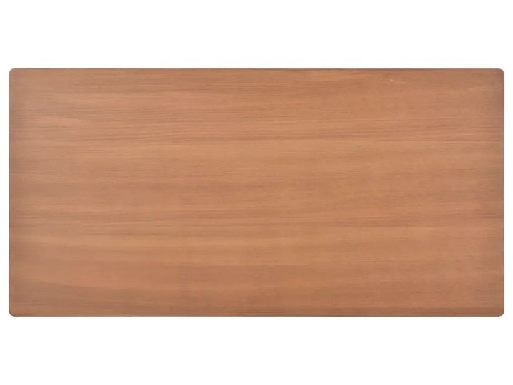 Stół jadalniany w stylu loft ze sklejki Bixor – brązowy Długość 120 cm  Wysokość 73 cm Szerokość 60 cm Płyta MDF Styl Industrialny