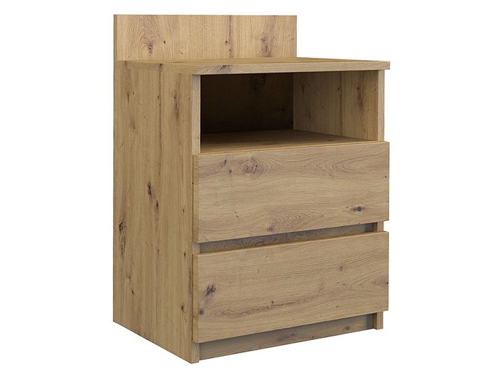 Szafka nocna Irina - dąb artisan Drewno Styl Nowoczesny