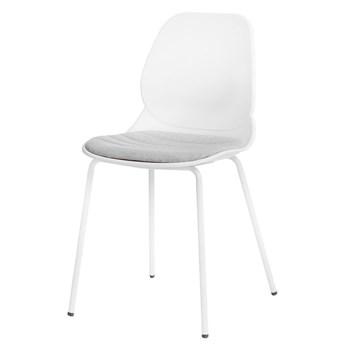 Wygodne krzesło Effi 2X - białe