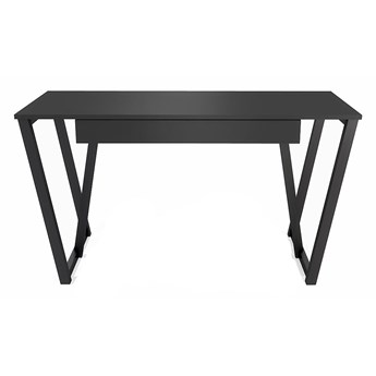 Czarne minimalistyczne biurko Molly 3X