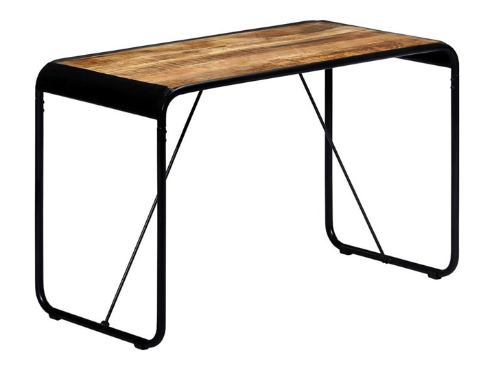 Stół jadalniany loft lite drewno Relond 2X – brązowy Rozkładanie Szerokość 60 cm Wysokość 76 cm Długość 60 cm Długość 118 cm Styl Industrialny