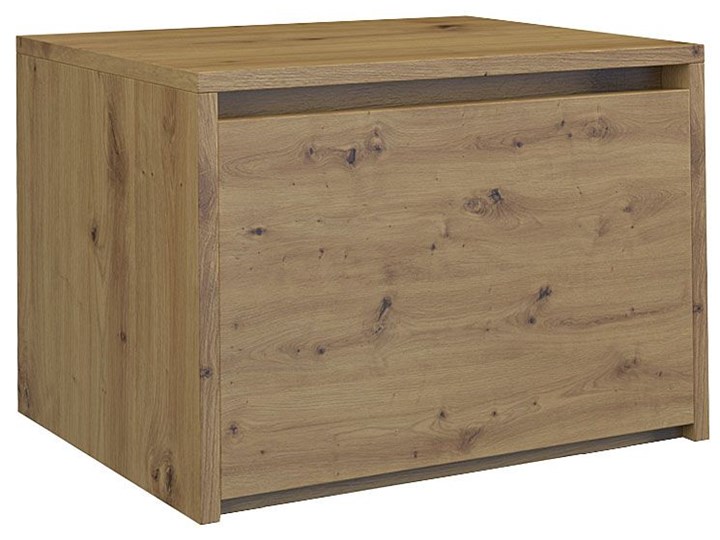 Loftowa szafka nocna Reja - dąb artisan Kategoria Szafki i regały Drewno Typ Nocne