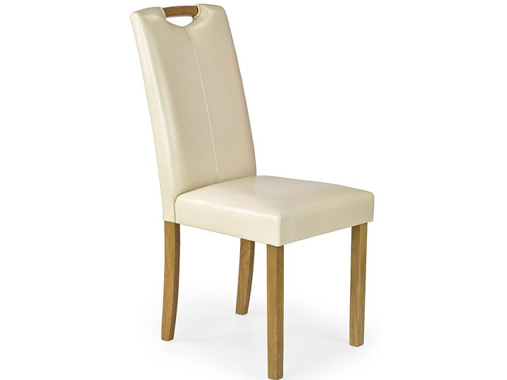 Drewniane krzesło od salonu Floyd - kremowe