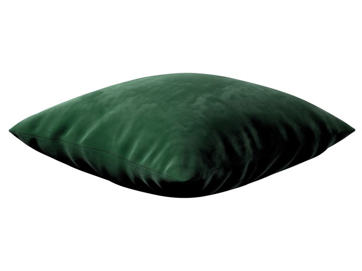Poszewka Kinga na poduszkę, butelkowa zieleń, 43 × 43 cm, Velvet 50x50 cm Poszewka dekoracyjna 45x45 cm Kategoria Poduszki i poszewki dekoracyjne 40x60 cm Kwadratowe Poliester Prostokątne 43x43 cm 45x65 cm 60x60 cm Pomieszczenie Salon