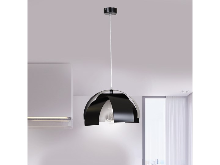 DINO 1 BLACK 287/1 nowoczesny zwis metal malowany proszkowo możliwość regulacji Lampa LED Ilość źródeł światła 1 źródło Kolor Czarny