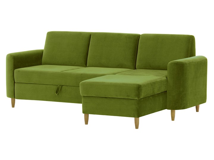 Narożnik Elegance z funkcją spania i pojemnikiem na pościel Rozkładanie Rozkładany Stała konstrukcja Szerokość 234 cm Wysokość 87 cm Materiał obicia Tkanina