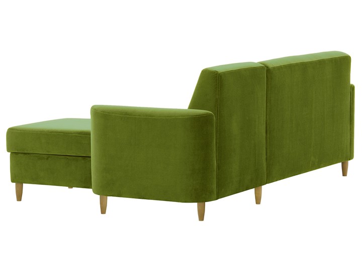 Narożnik Elegance z funkcją spania i pojemnikiem na pościel Szerokość 234 cm Boki Z bokami Stała konstrukcja Wysokość 87 cm Materiał obicia Welur
