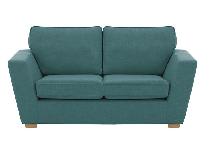 Sofa dwuosobowa Inco Stała konstrukcja Nóżki Na nóżkach Kolor Turkusowy