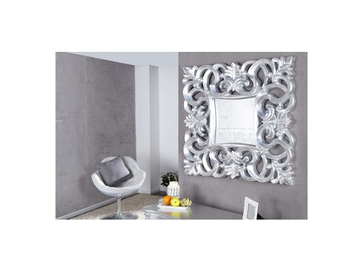 Lustro Venecja 75 cm srebrne