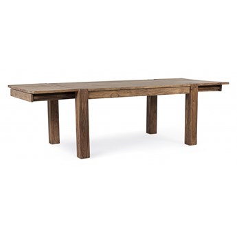 Salford stół rozkładany z drewna o wymiarach 160-260X100