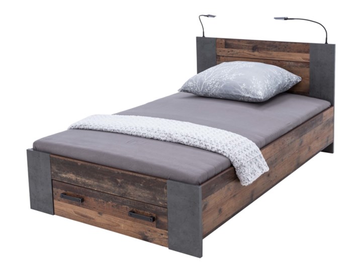 Salony Agata Łóżko CLIF CLFL1121-C546 120x200 cm 120x200