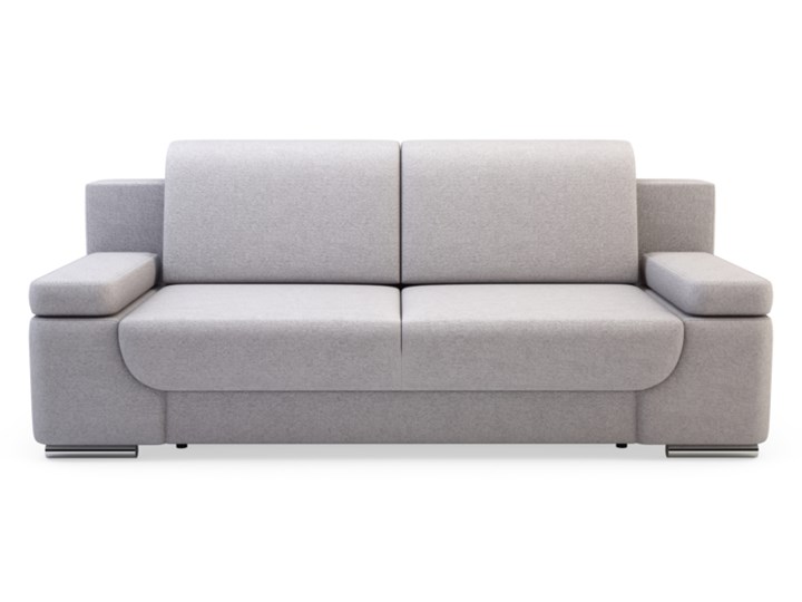 Salony Agata Sofa MAGNOLIA 3-osobowa, rozkładana szarości Głębokość 96 cm Szerokość 200 cm Nóżki Bez nóżek