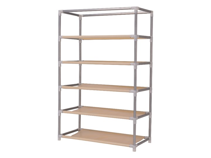 Szafka tekstylna Vitto - beż Stal Tkanina Metal Wysokość 90 cm Szerokość 60 cm Głębokość 30 cm Kategoria Szafy do garderoby