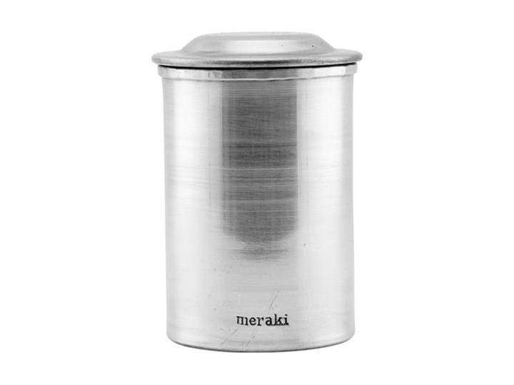 Meraki - Pojemnik do przechowywania Silver Metal Typ Pojemniki Kolor Srebrny