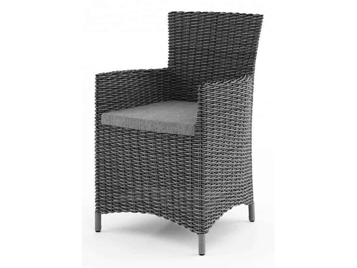 Meble ogrodowe RAPALLO 220 royal szare Rattan Technorattan Aluminium Tworzywo sztuczne Kolor Szary Kategoria Zestawy mebli ogrodowych