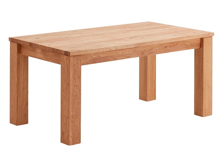 Stół dębowy rozkładany Blox Soolido Meble Drewno Ceramika Kamień Wysokość 78 cm Metal Pomieszczenie Stoły do salonu