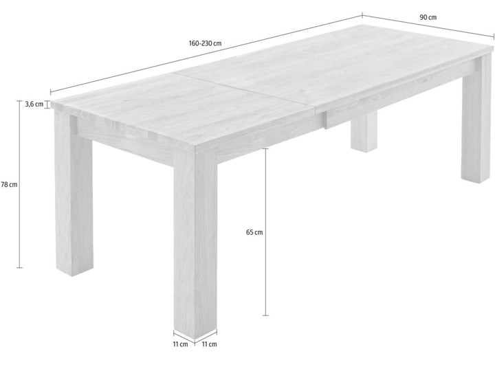 Stół dębowy rozkładany Blox Soolido Meble Wysokość 78 cm Ceramika Metal Kamień Drewno Pomieszczenie Stoły do kuchni