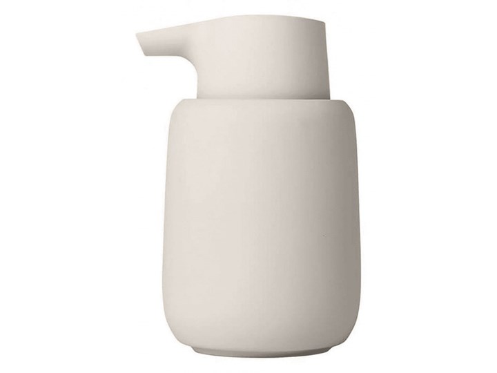 Dozownik do mydła 250ml Blomus SONO kremowy kod: B69054 Plastik Dozowniki Ceramika Kolor Beżowy Tworzywo sztuczne Kategoria Mydelniczki i dozowniki